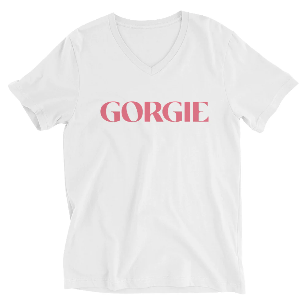 Unisex Short Sleeve V-Neck T-Shirt