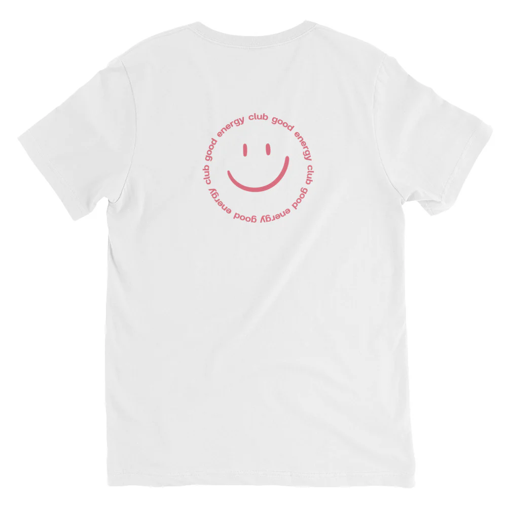 Unisex Short Sleeve V-Neck T-Shirt - Image 2